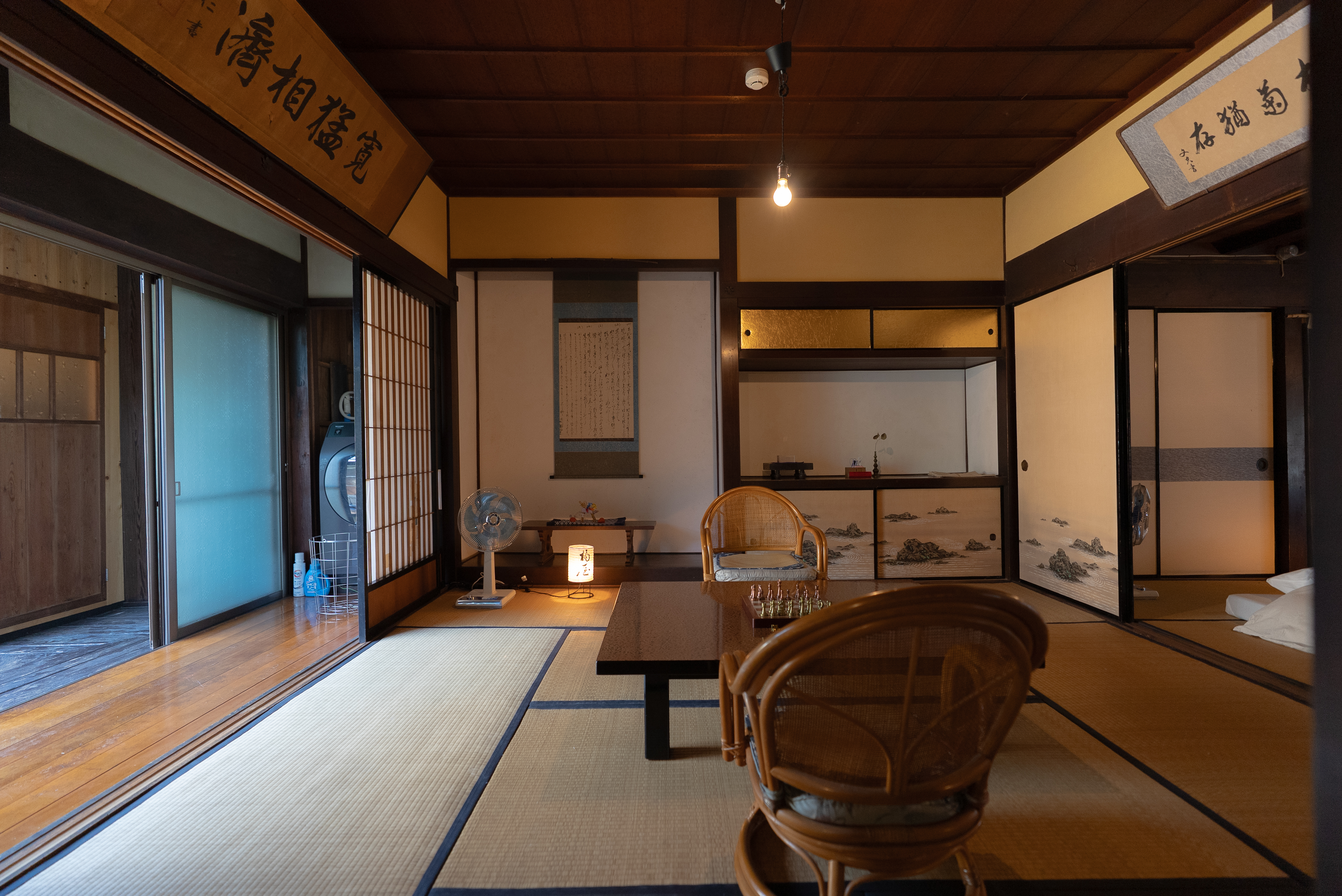 Tatami living space on the first floor